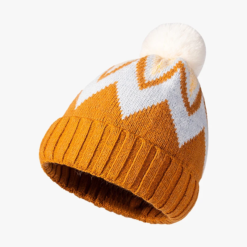 Knitted PomPom Beanies 1