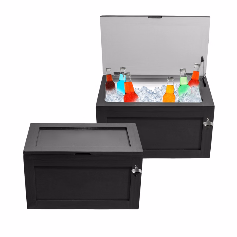 60 Liter Wooden Cooler