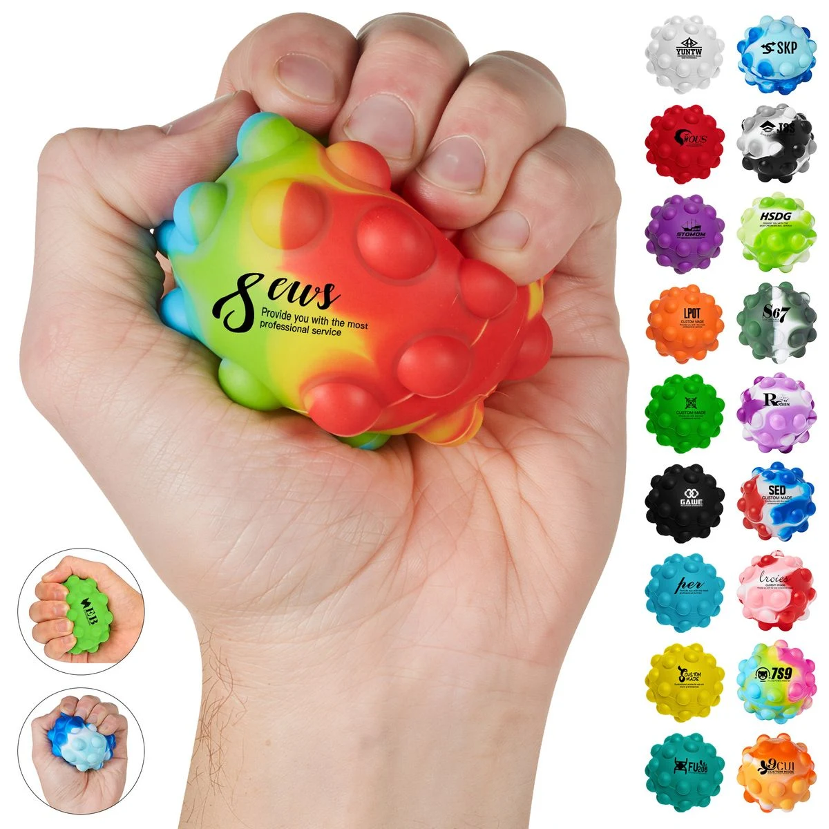 Food-Grade Silicone Bubble Popper 1