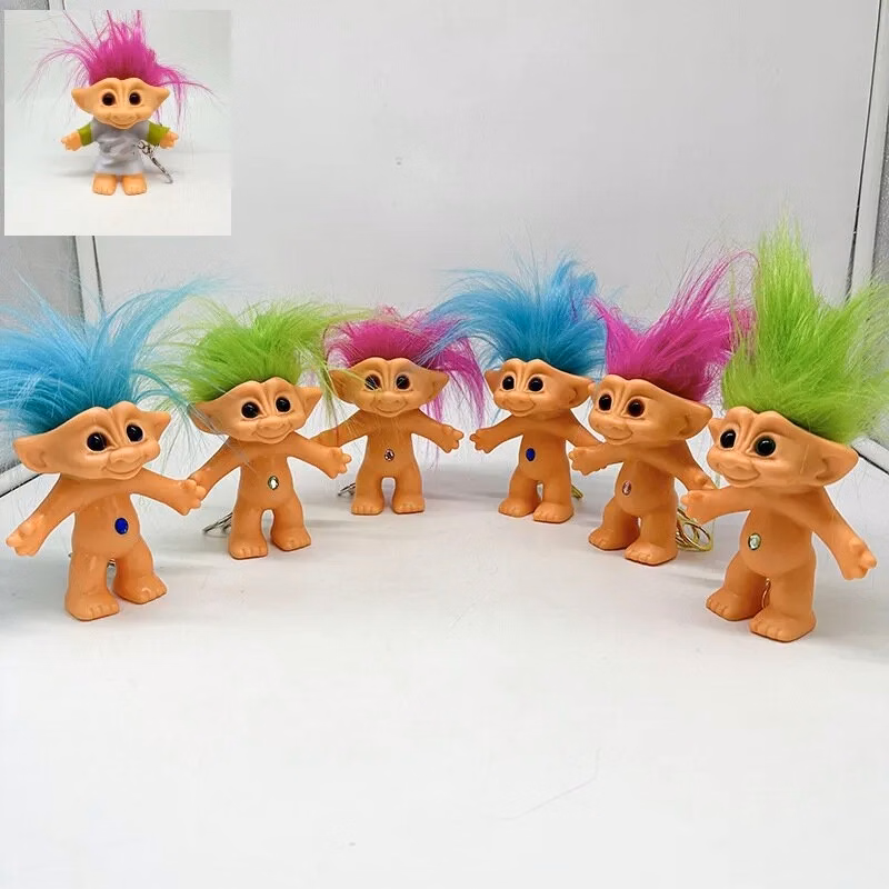 Troll Doll with Keychain