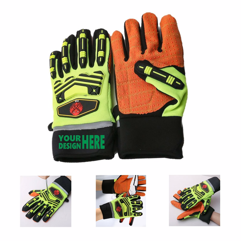 Wear-resistant And Anti-slip Nitrile Labor Protection Gloves