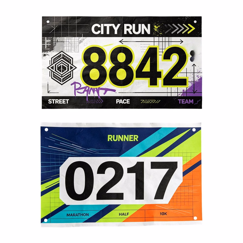 Custom Race Bib Number