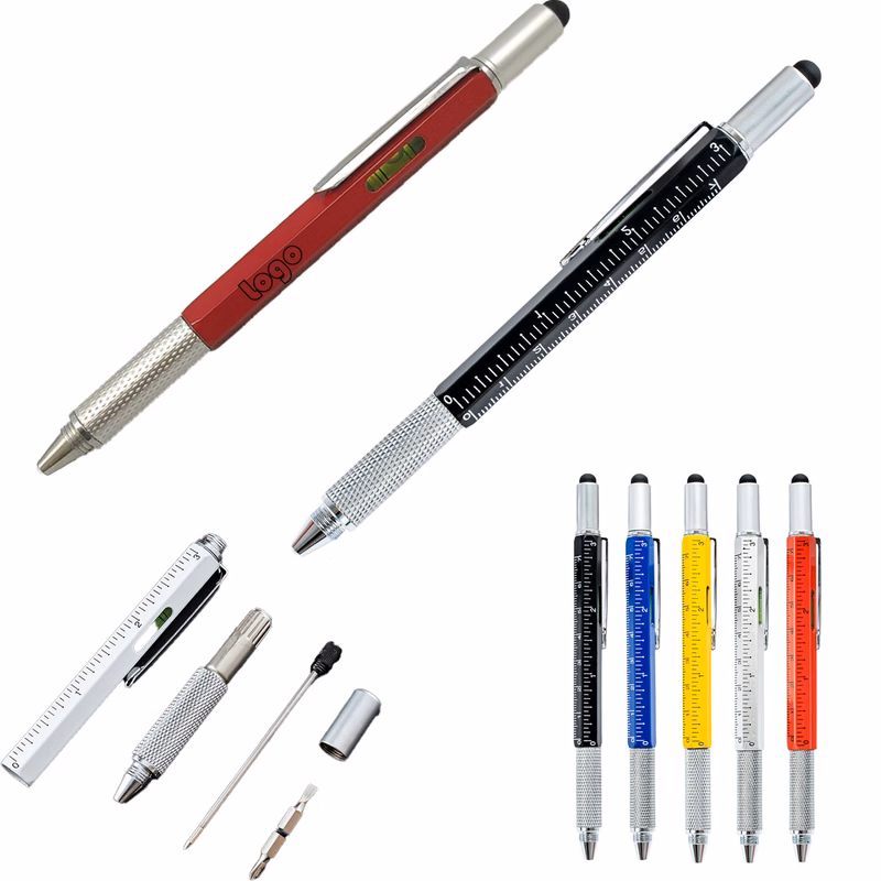 6 In 1 Metal Tool Pen