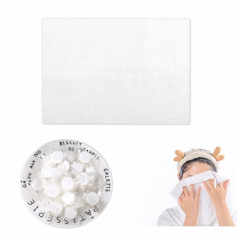 Disposable Compressed Travel White Towel