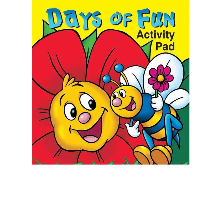 Days of Fun Activity Pads - 16 Pages Ages 3-9 1