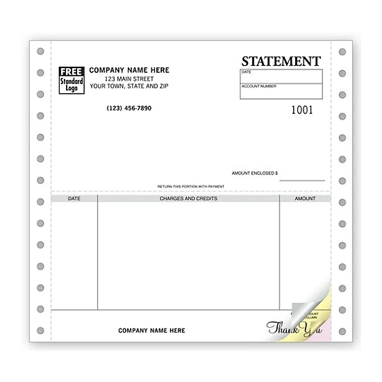 Statements, Continuous, Classic 1