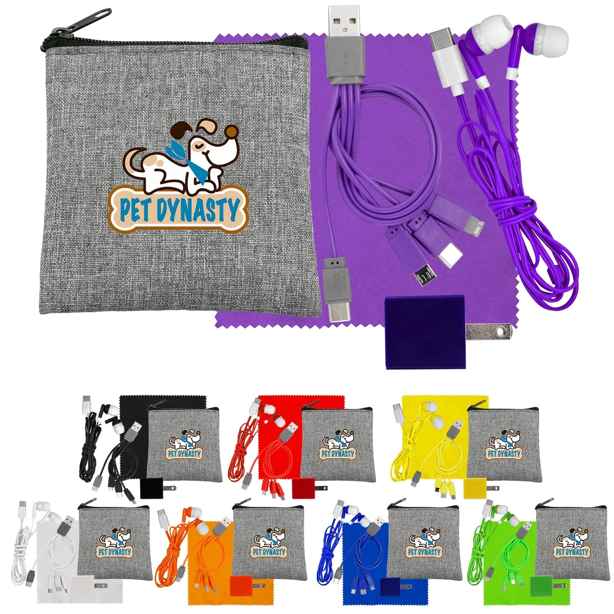 Recycled Ultimate Colorful Techie Kit 1