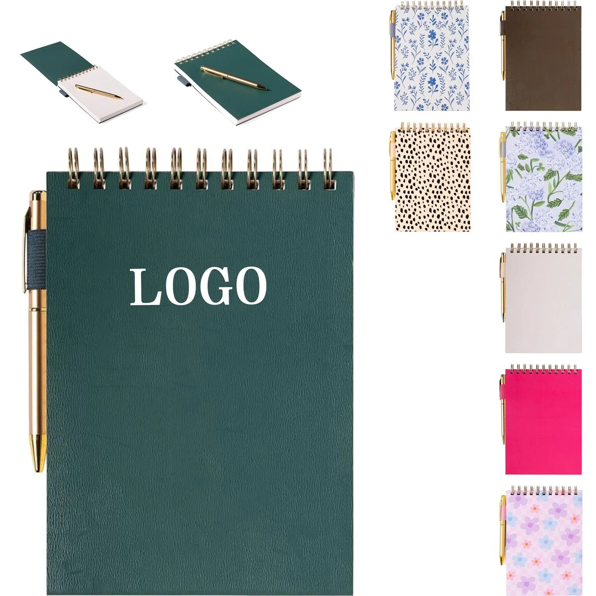 Lined Top Spiral Notebook 1