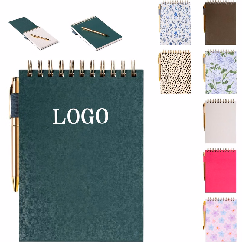 Lined Top Spiral Notebook