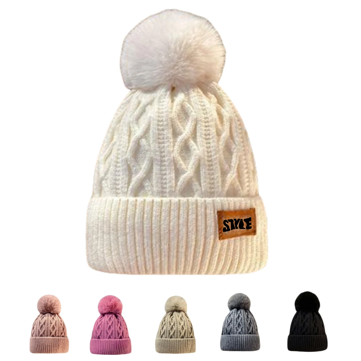 Warm Soft Winter Beanie Cap 1