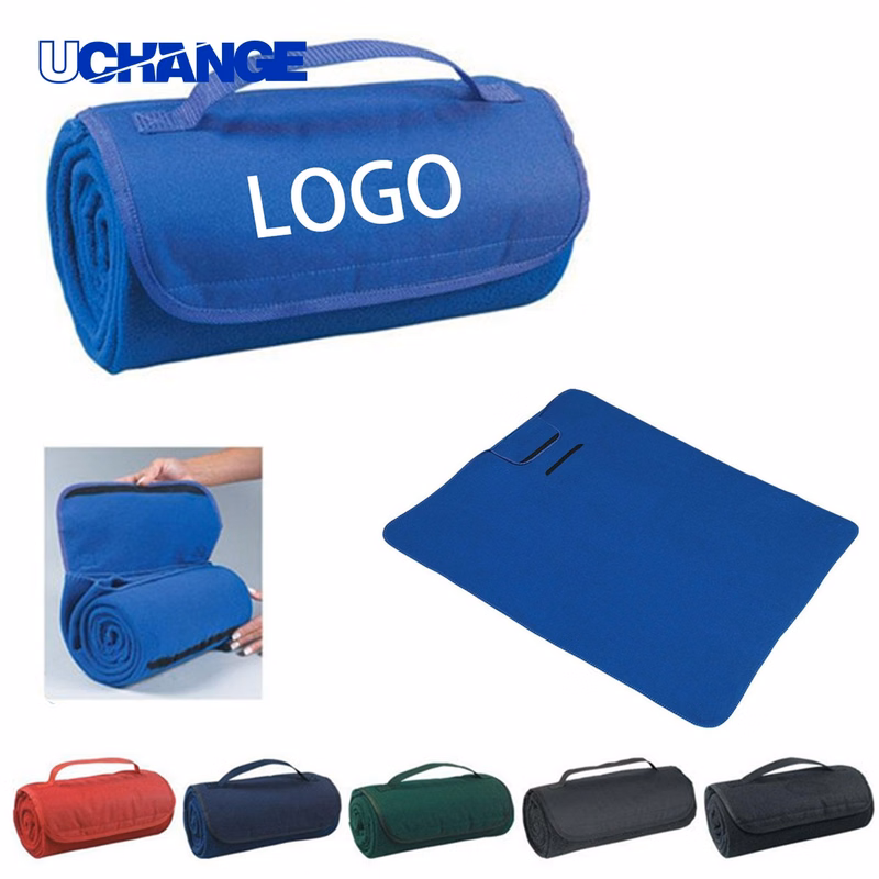 Reversible Polar Fleece Picnic Blanket for Outdoor Use