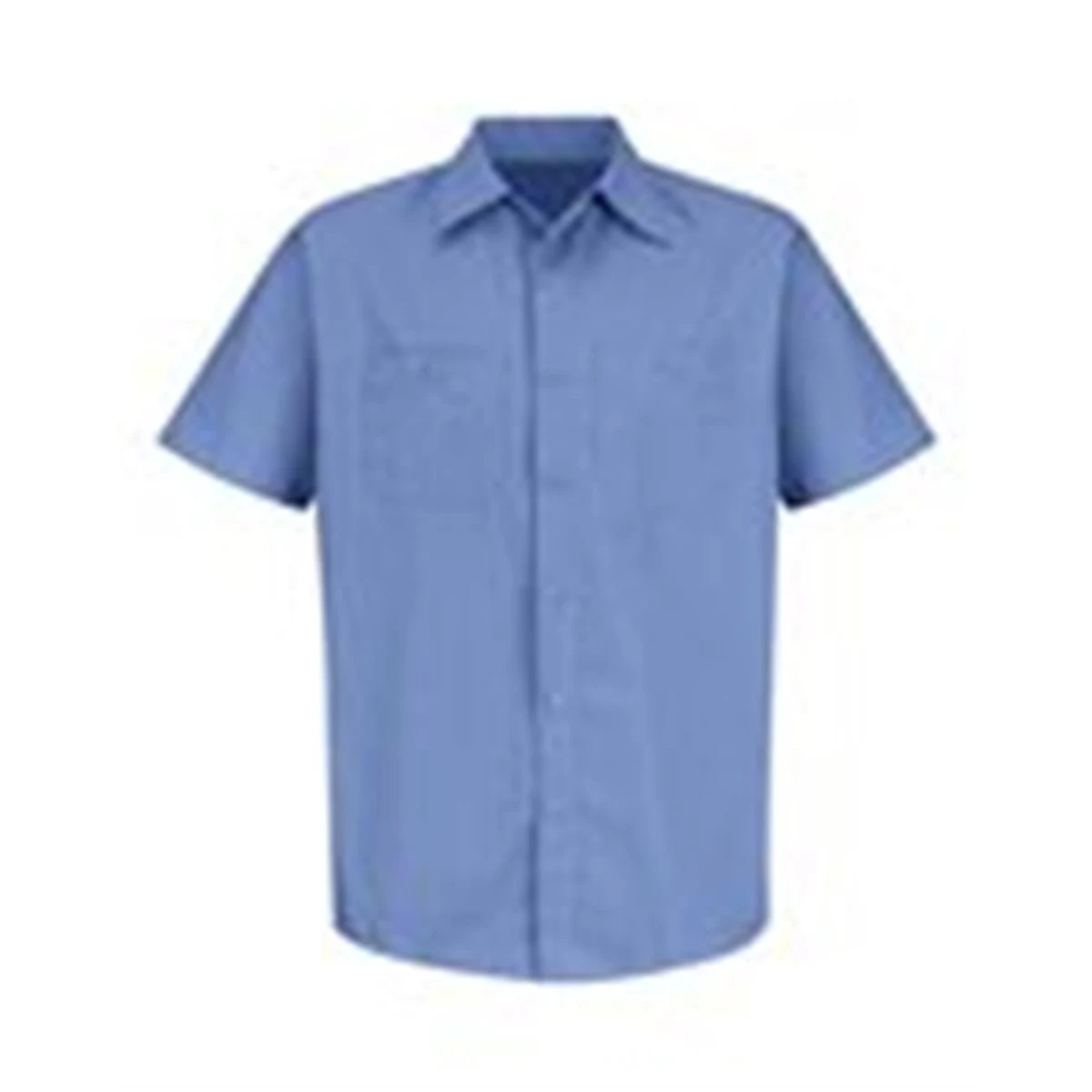 Men's Industrial Stripe Short Sleeve Work Shirt - SB22 1