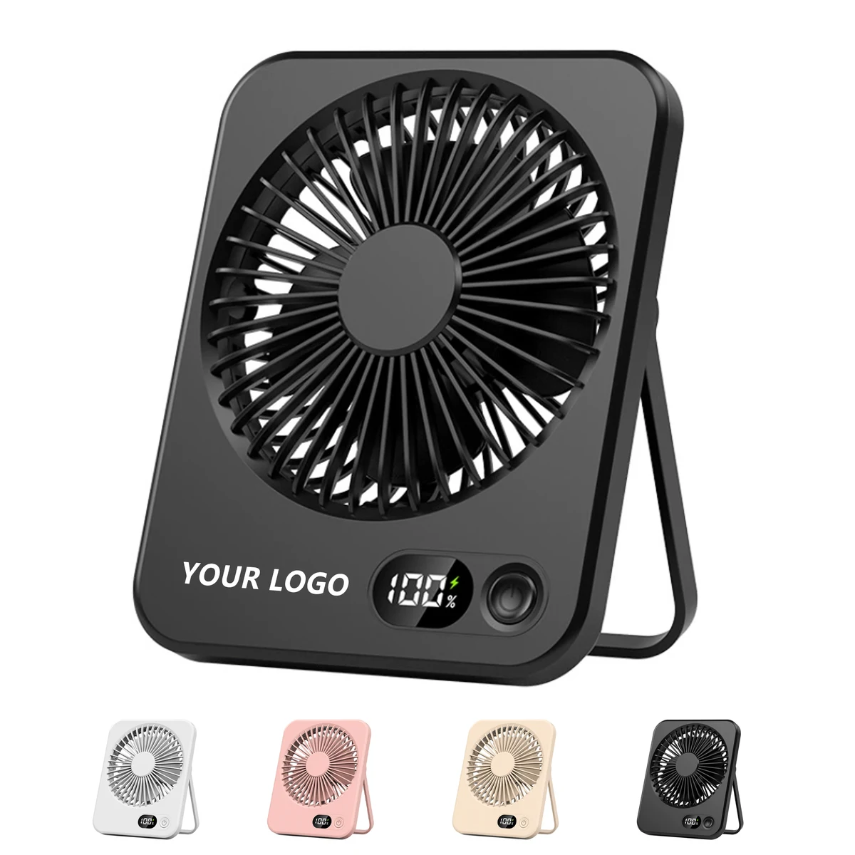 USB Desktop Fan LED Digital Display 1