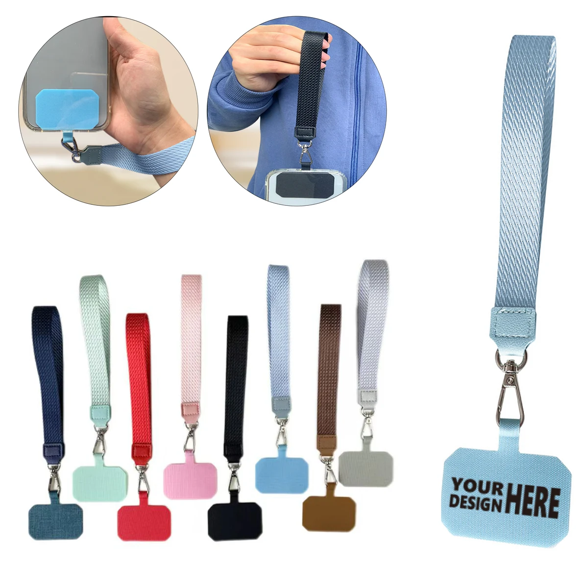 Short Rope Cell Phone Wrist Lanyard 1