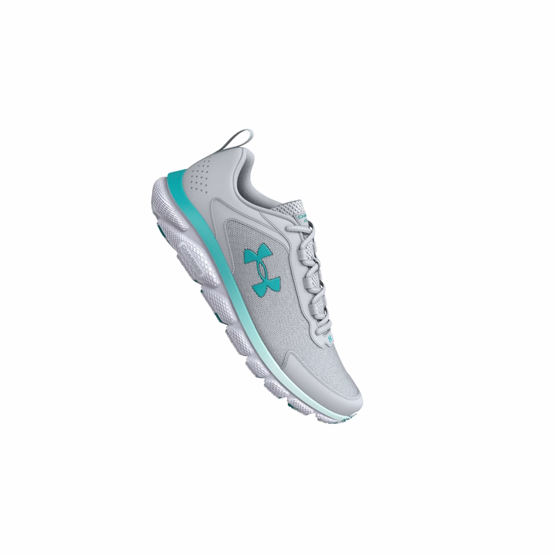 Women's UA Charged Assert 9 Marble Wide D Running Shoes 