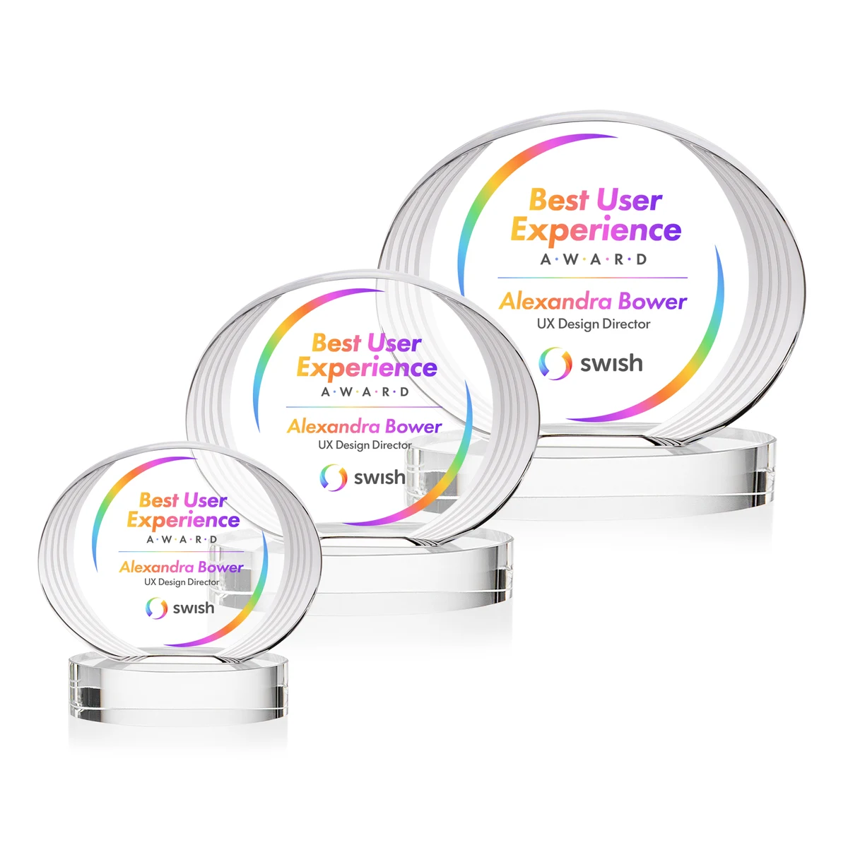 Sheraton VividPrint™ Award on Base - Clear 1