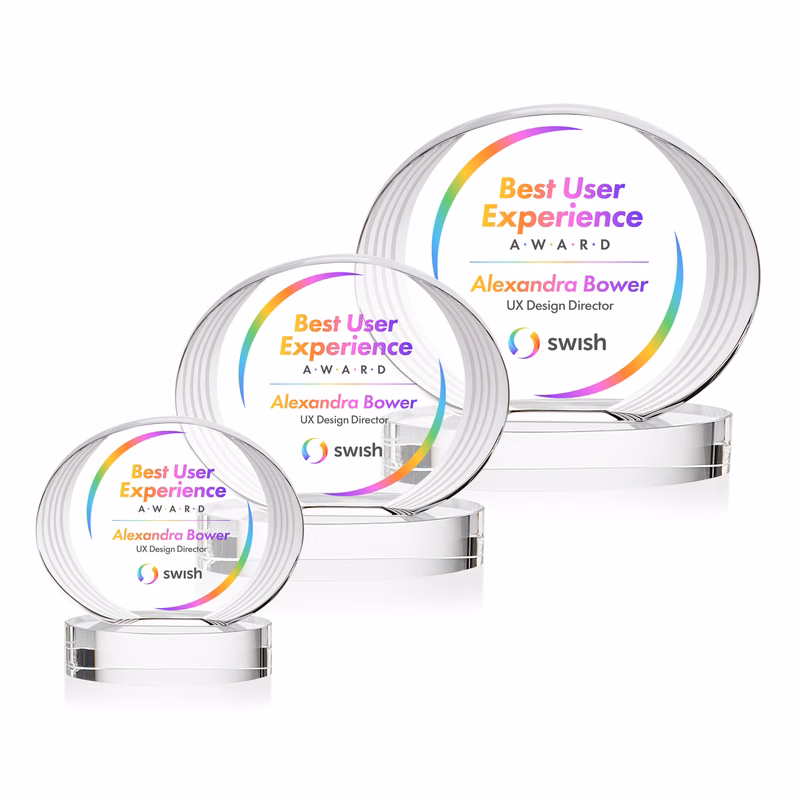 Sheraton VividPrint™ Award on Base - Clear