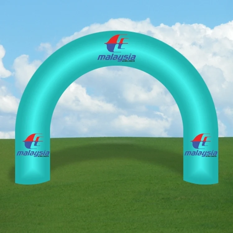 Inflatable Arches - Curved W/ Painted Logo 1