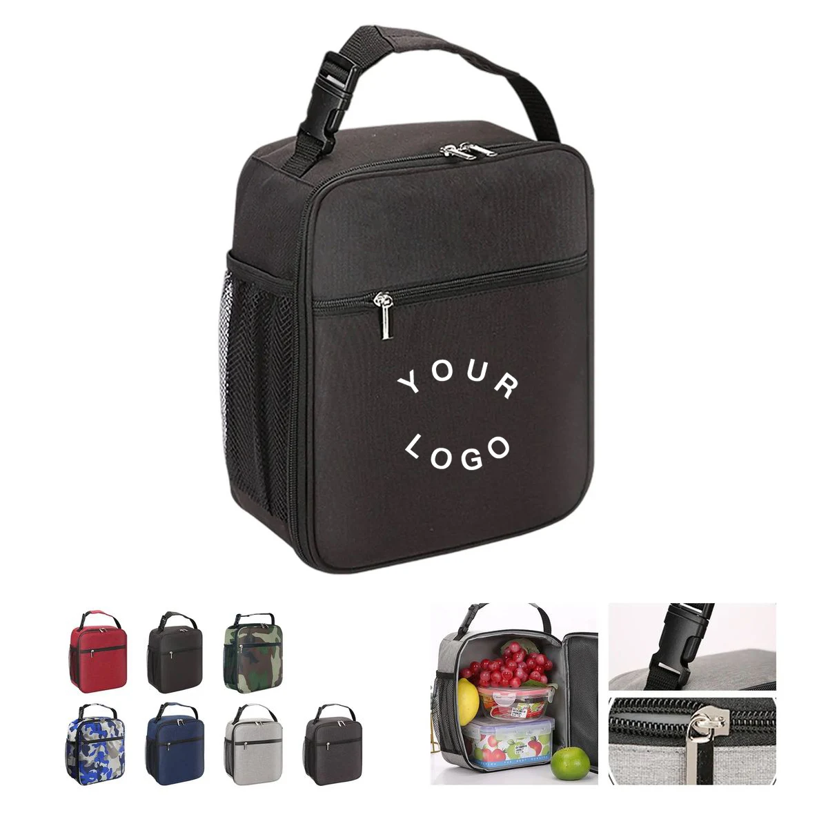 Oxford PEVA Insulated Cooler Bag with Large Capacity 1