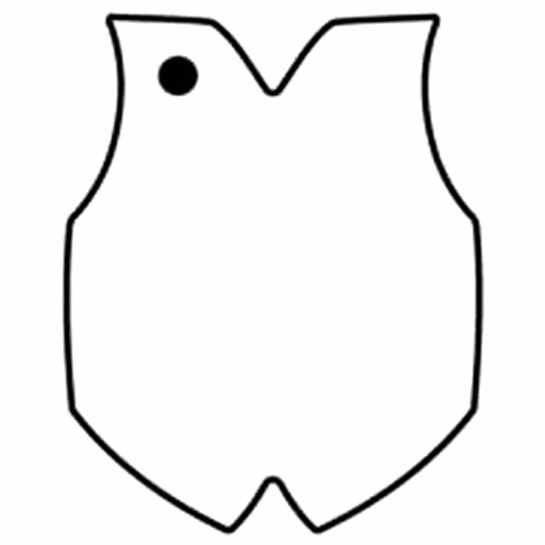 Vest Key Tag - Spot Color