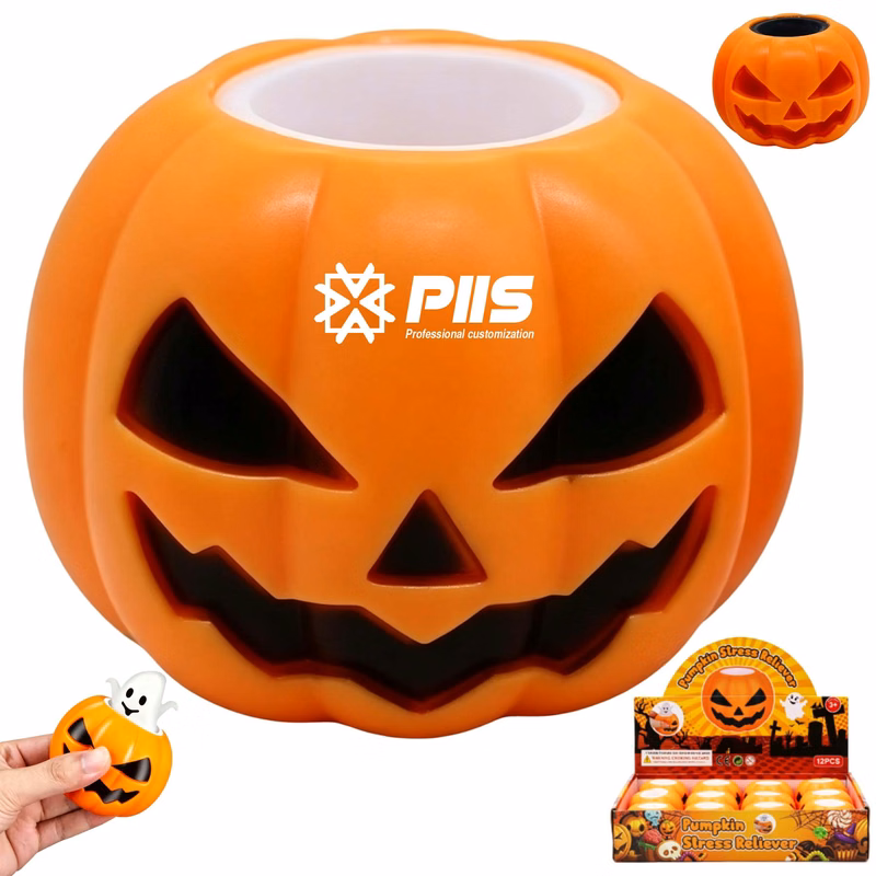 Halloween Spooky Pumpkin Squeeze Toy