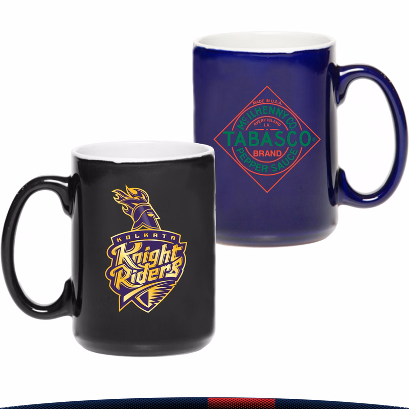 15 oz. Zappy Two Tone Coffee Mugs