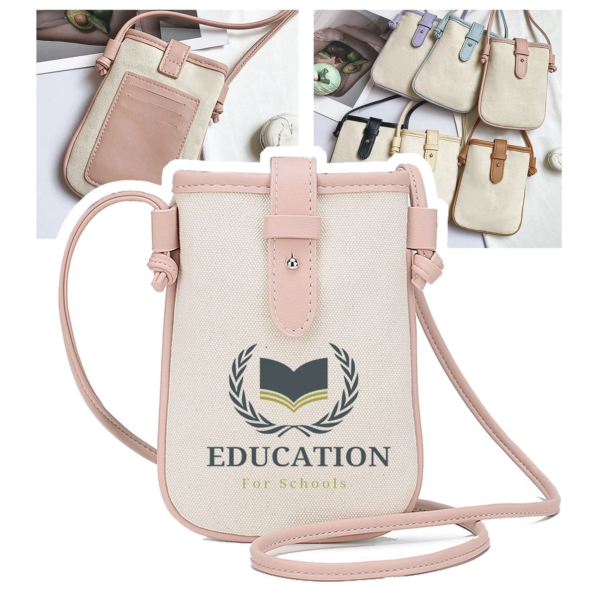 Canvas Mini Crossbody Bag 1