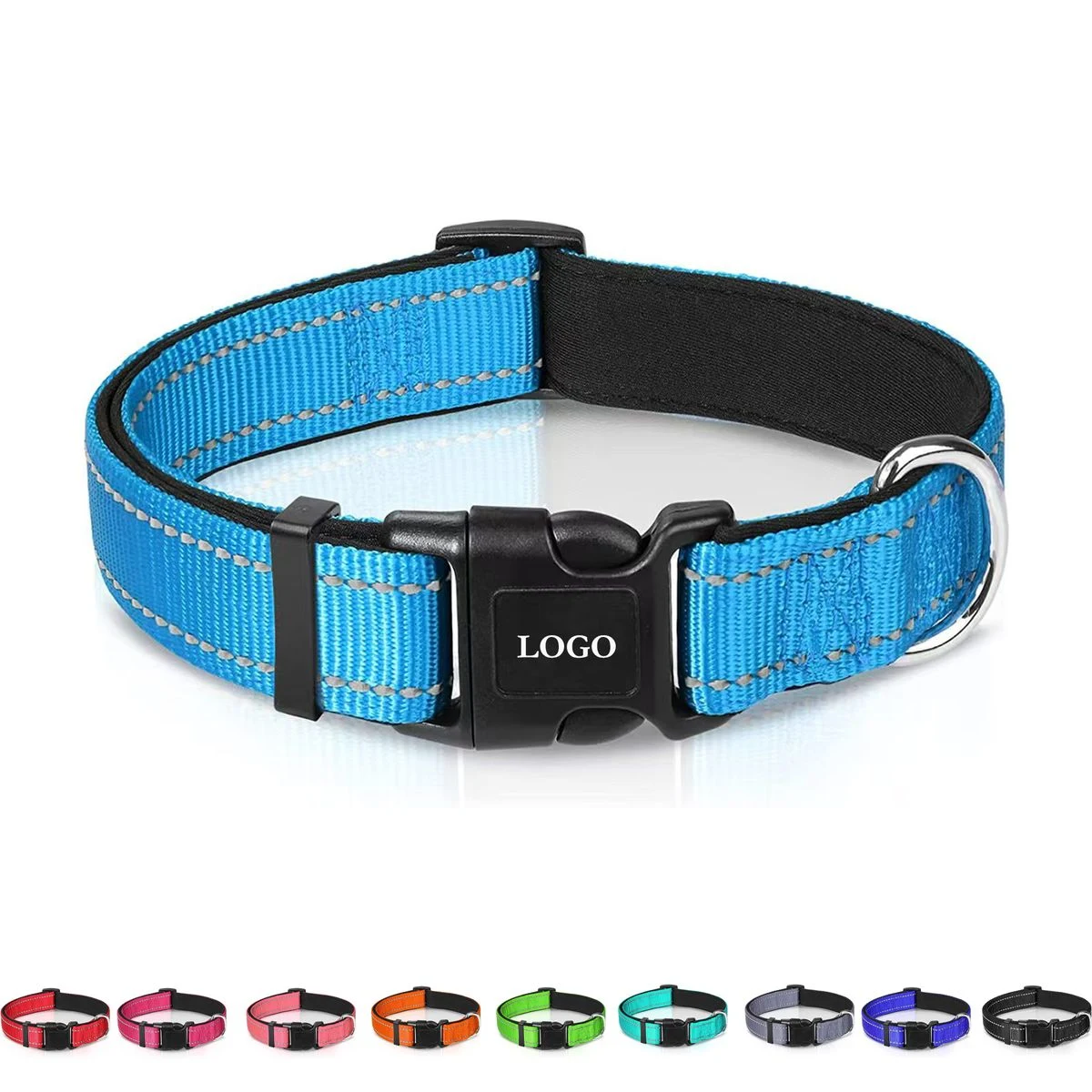Adjustable Reflective Dog Collar 1