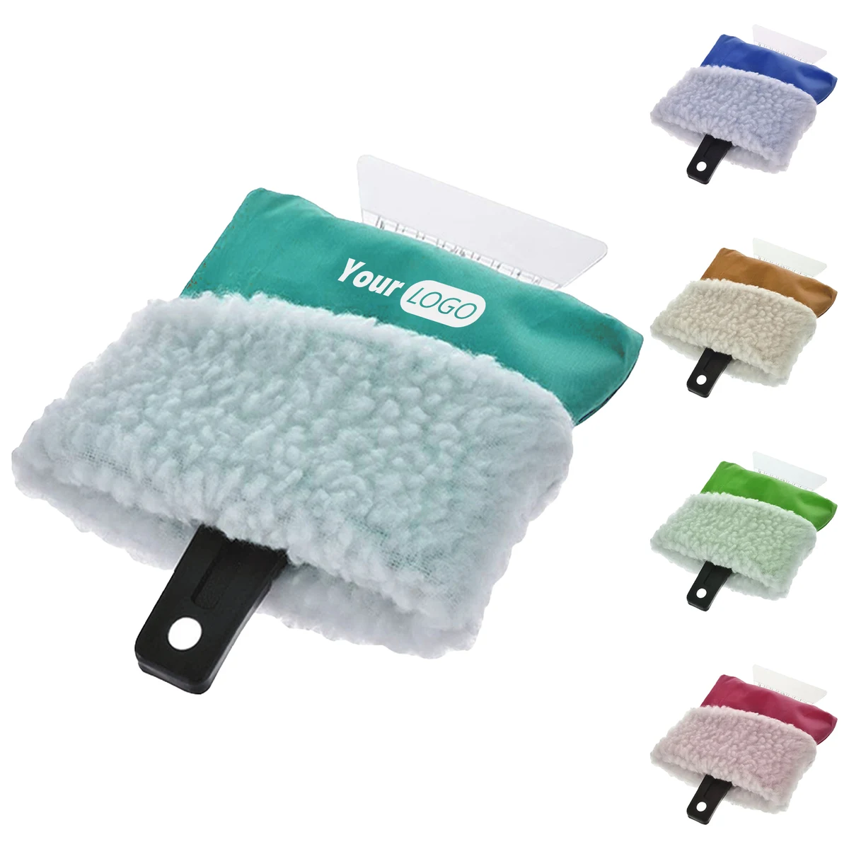 Abs Durable Snow Shovel With Warm Waterproof Gloves For Winter Tasks 1
