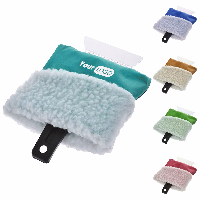 Abs Durable Snow Shovel With Warm Waterproof Gloves For Winter Tasks