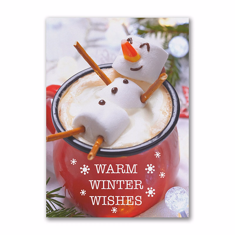 Warm Winter Wishes Holiday Card
