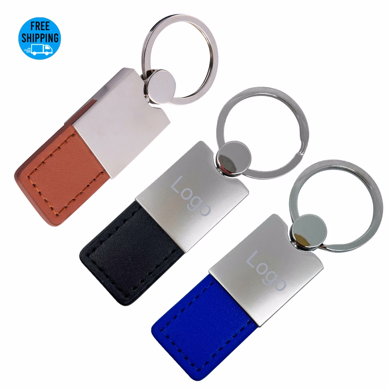 Vegan Leather Car Key Chain