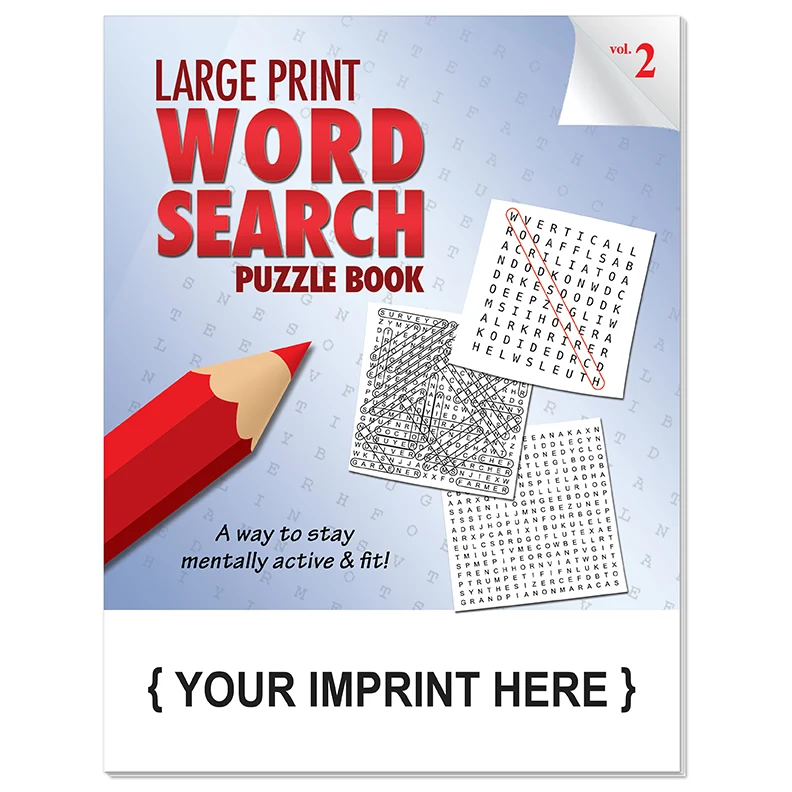 PUZZLE BOOK - LARGE PRINT Word Search Puzzle Book - Volume 2 1