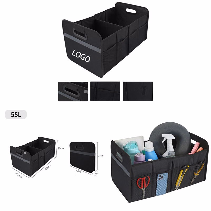 55L Car Trunk Organizer