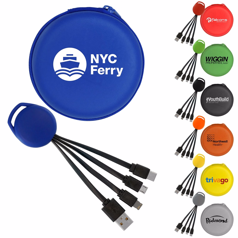 Round Vivid Cable Case