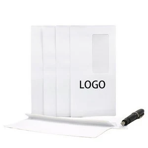 White Windowed Paper Envelope 1