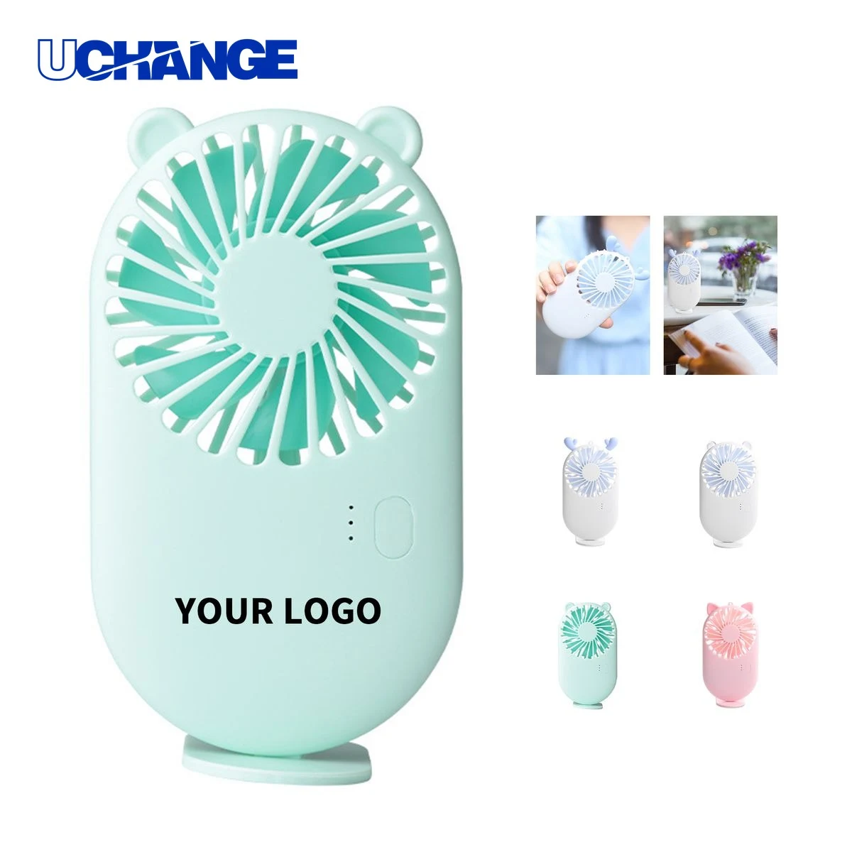 Rechargeable Pocket Fan with Battery 1