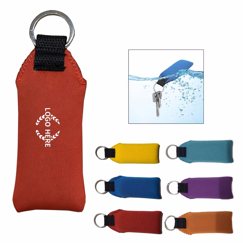 Portable Neoprene Floating Keychain