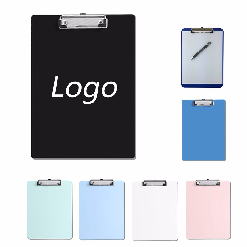 A4 Plastic Clipboards With Low Profile Metal Clip