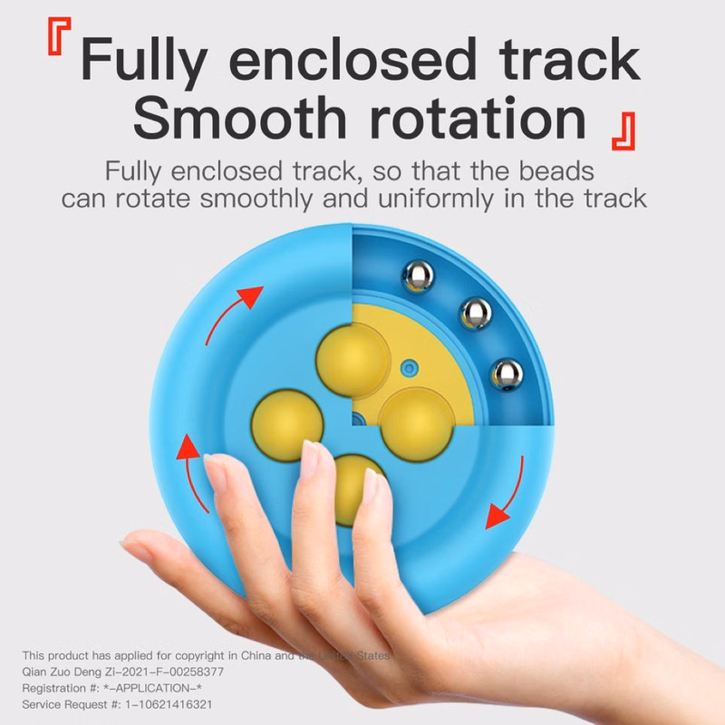 Button Pop It Fidget Toys