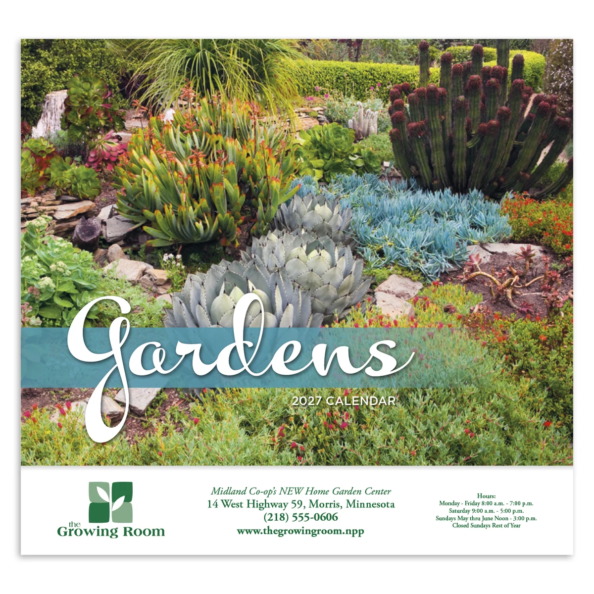 HotLine® Products Gardens Appointment Calendar - Stapled 1