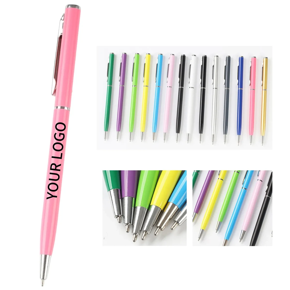 Slim Twister Metal Pen 1