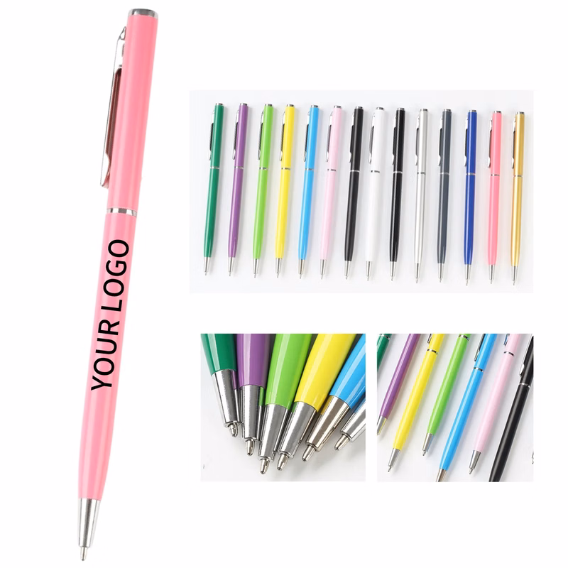 5.25 Inch Slim Metal Pen Twist Retractable for Daily Use