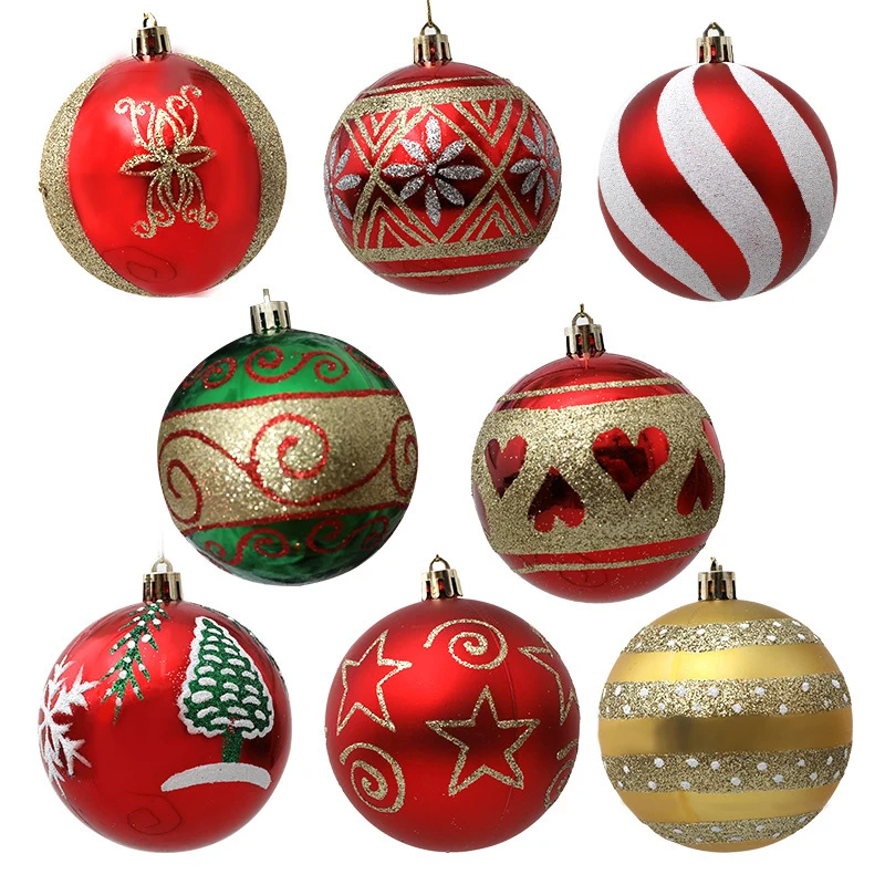 Plastic Christmas Ornament Balls 1