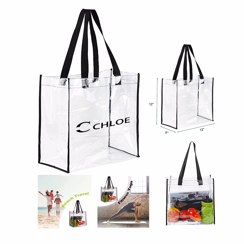 PVC Open Stadium Tote