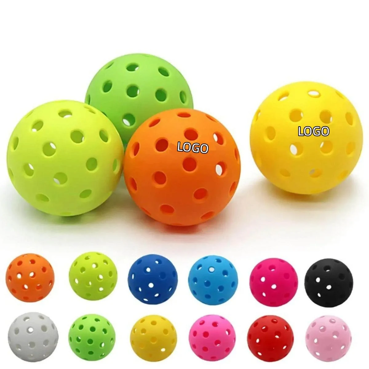 3-Inch 26-Hole TPE Plastic Pickleball 1