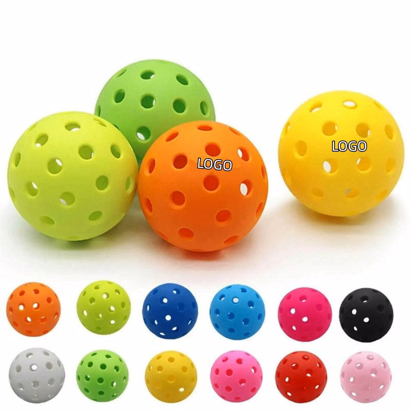 3-Inch 26-Hole TPE Plastic Pickleball