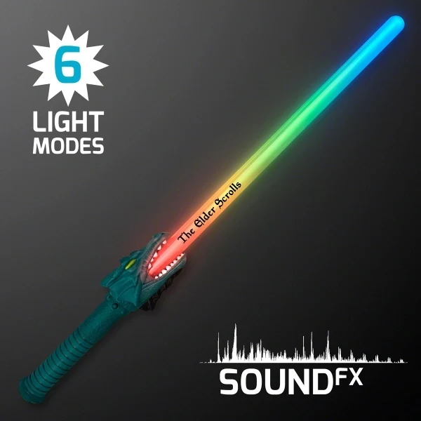LED Dragon Saber Swords with Sound Effects 1