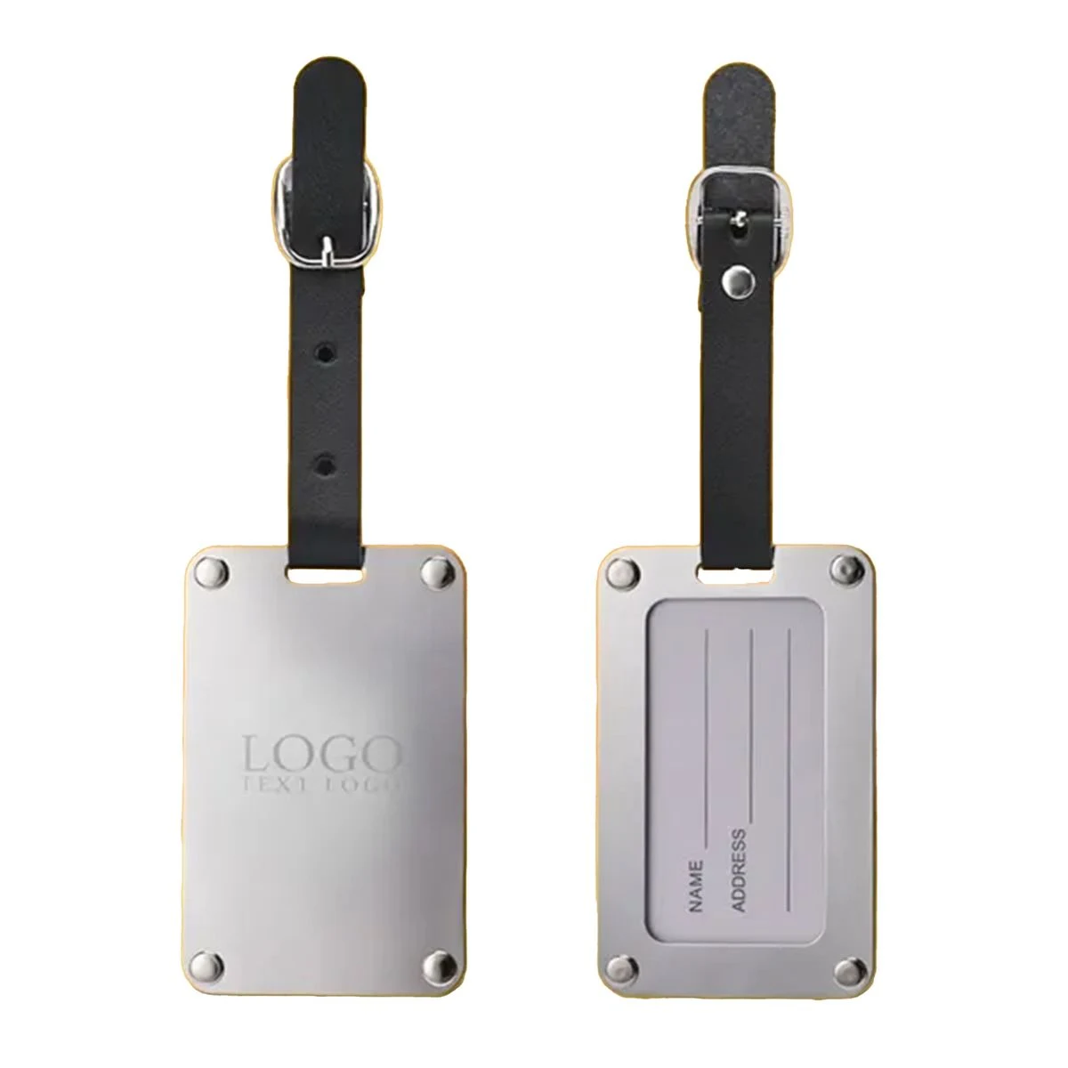 201 Stainless Baggage Label Tag 1