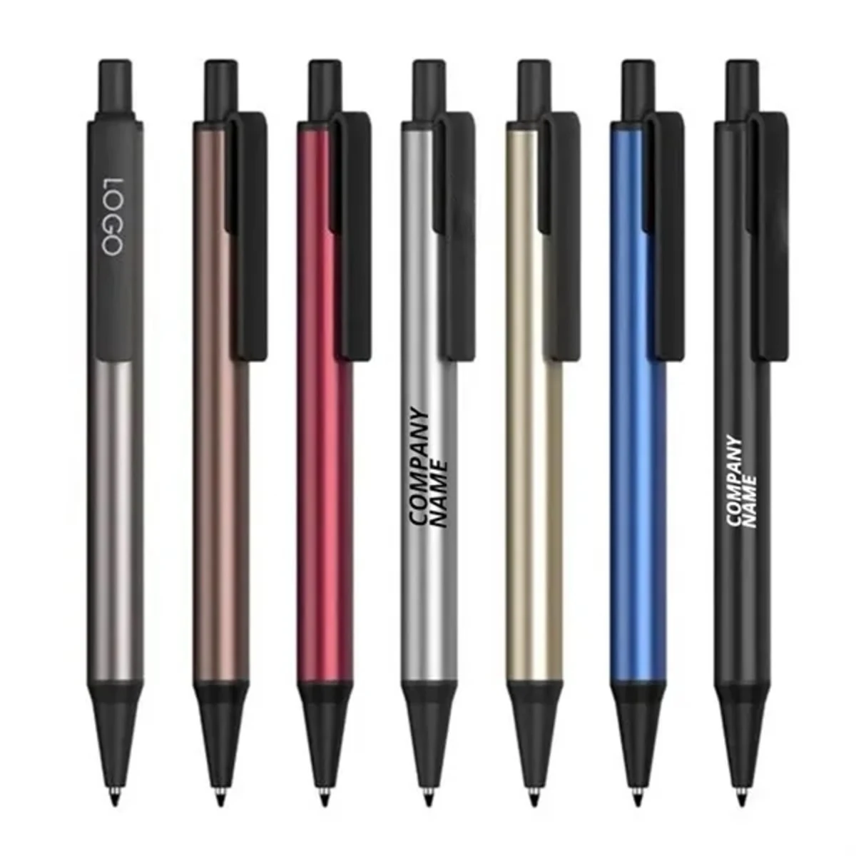 Retractable Black Ink Pen 1